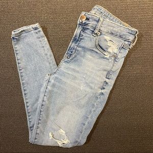 AE Next Level Stretch Light Wash Jeans